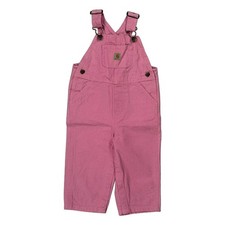 Age 18M Carhartt Overalls - 3XS Pink Cotton