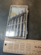 Six Piece Precision Phillips Screwdriver Set By International Corp. Made In USA