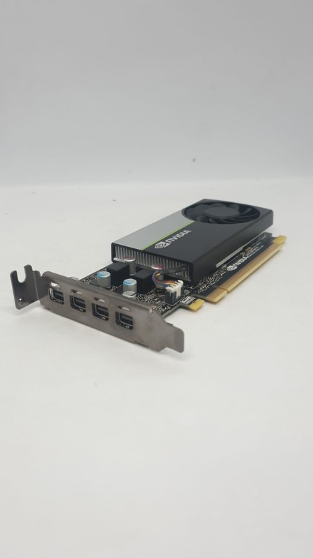 NVIDIA T1000 4GB GDDR6 Graphics Card PCI Express 3 4x Mini DisplayPort 1.4