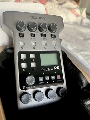 Zoom PodTrak P4 Portable Multitrack Podcast Recorder