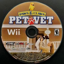 Paws & Claws: Pet Vet - Wii - Disc Only - Resurfaced/Tested
