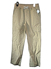 Boys Pants Khaki Size 10/12 Cargo Simply Styled NEW