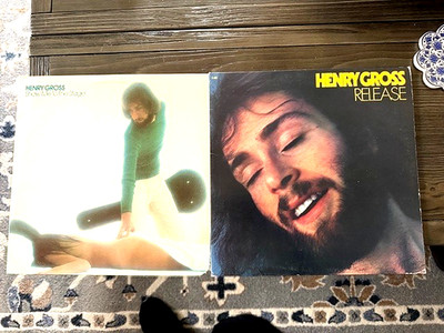 Henry Gross 2 Record Albums Release,/Show Me To The Stage 1st Press  PRIMO VINYL