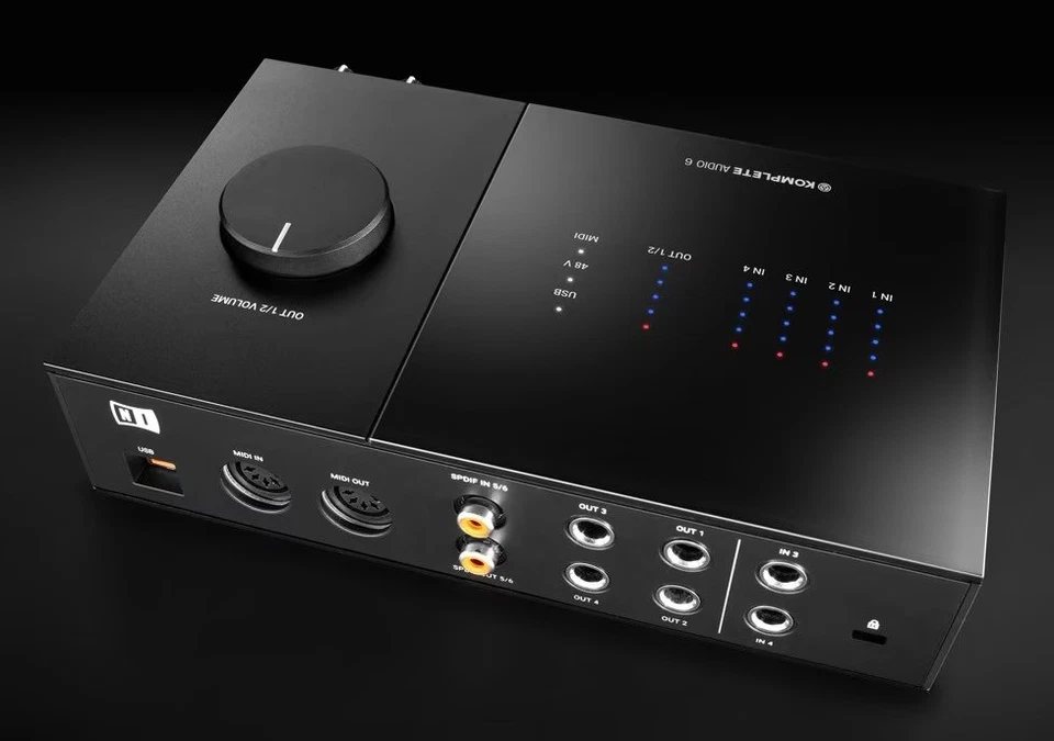 Native Instruments KOMPLETE AUDIO 6 MK2 USB Audio Interface 6 Channel Recording - Image 3 of 4