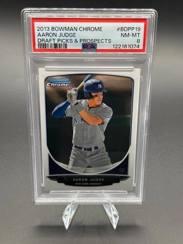 AARON JUDGE 2013 Bowman Chrome Draft Picks PSA8