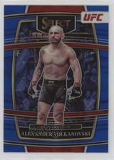 2022 Panini Select UFC Concourse Blue Prizm Alexander Volkanovski #15 0ot5