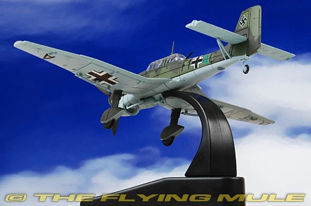 Oxford Diecast 1:72 Ju 87B Stuka Luftwaffe III./StG 77 F1+AC Foto 2 de 4