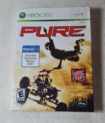 Pure Microsoft Xbox 360 Game 2008 New Factory Sealed walmart Dvd W/ Sleeve 