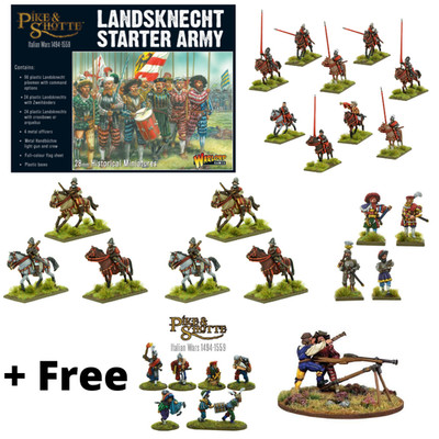 Pike & Shotte - Get Started With Landsknechts - Warlord Games NEU