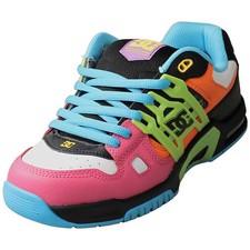 DC Shoes At-2 Mens Skate Sneakers in Black Mu...