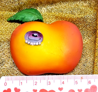 Diddl Kühlschrankmagnet Apfel Magnet Sammler Figur ca. 6 cm selten