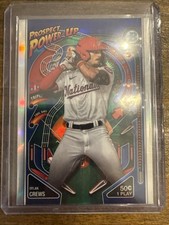 2024 Bowman Chrome Prospects Dylan Crews Power Up PP-10 Washington Nationals RC