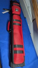 3 Butt 5 Shaft Hybrid Pool Cue Case Backpack Straps Large Compartments 169obo