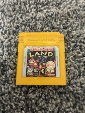 Vintage Game Boy Cartridge Video Game Donkey Kong Land Yellow Authentic