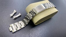 SEIKO 18mm Oyster stainless steel Strap /Bracelet Curved lug ends BARGAIN!