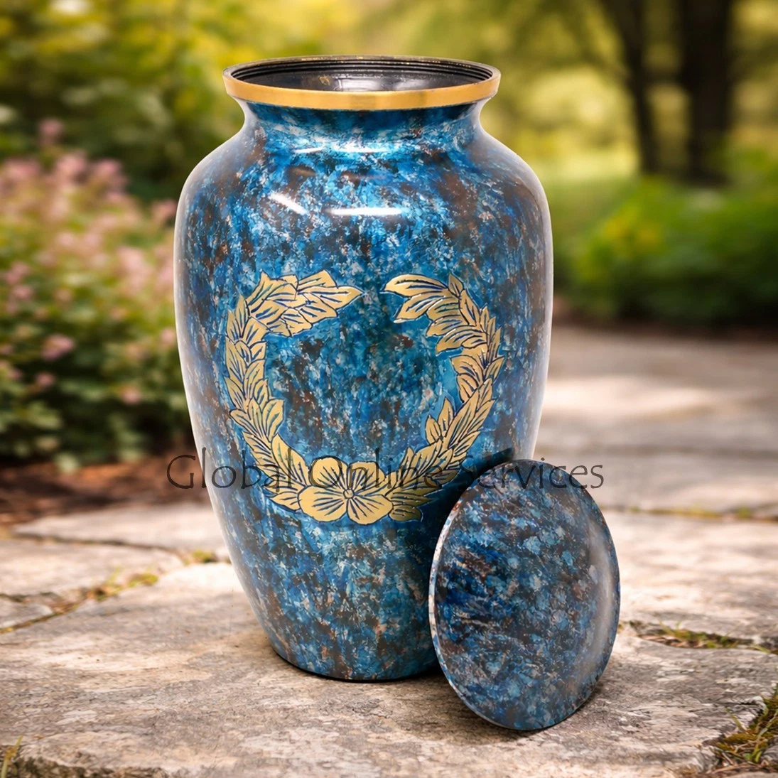 Cremation Urns Custom Made Brass Adult Ashes Urn, Memorial
Opens in a new window or tab