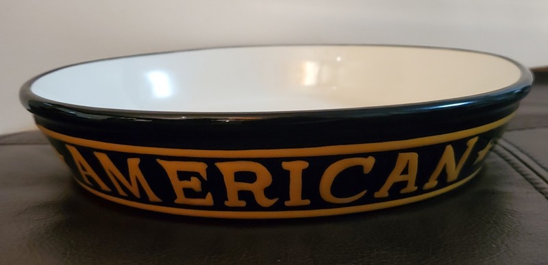 Boston Warehouse 10" Warren Kimball American As Apple Pie Dish Without Lid 