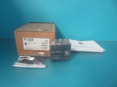 NEW KRAMER PT-102VN COMPOSITE 1:2 VIDEO DISTRIBUTION AMPLIFIER DA P/N 90-102090
