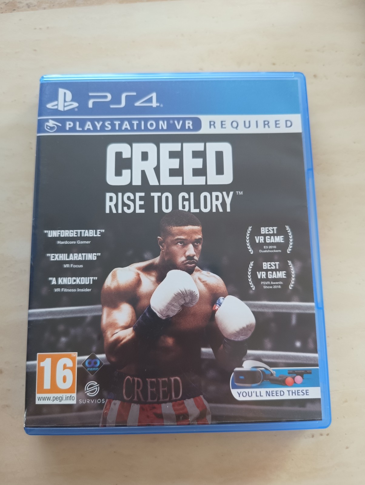 Creed Rise To Glory PS4 (PSVR) Mint Disk FAST FREE POST!