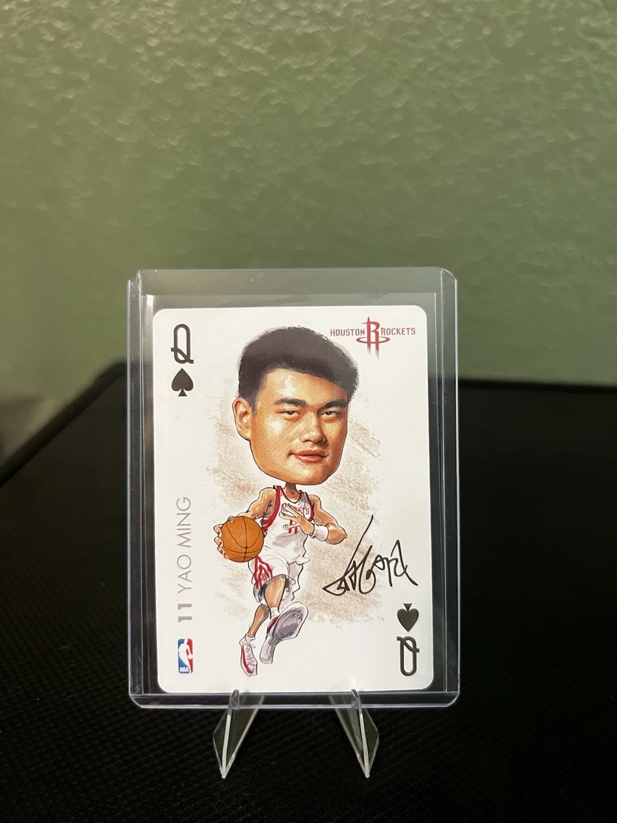 姚明篮球亲笔签名体育交易卡和配件| eBay