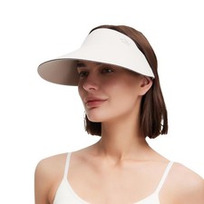 Women Wide Brim Sun Visor Cap Summer UV Protection Foldable Sun Hat UPF 50 B...