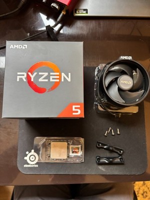 AMD Ryzen 5 2600X 6-Core 3.6GHz AM4 Processor - w/ Wraith Spire Cooler & Box