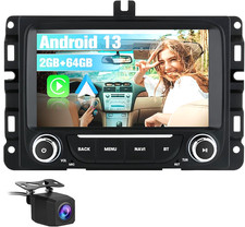 Car Stereo for Dodge RAM 1500/2500/3500-2013 2019 Wireless CarPlay Android Auto
