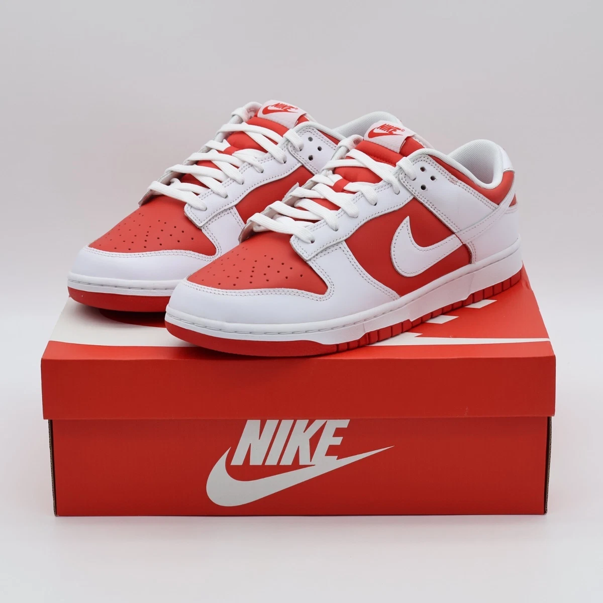 Preços baixos em Nike Dunk Low Championship Red | eBay