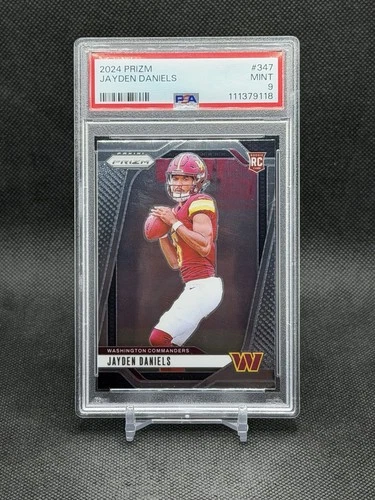 2024 Panini Prizm Rookies Jayden Daniels #347 (RC) PSA 9 MINT