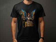 Ancient Egyptian Goddess Isis Graphic Tee, Egyptian Mythology T-Shirt, Egypt Rel
