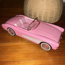 Hot Wheels RC Barbie Corvette Car from Barbie: The Movie No Remote