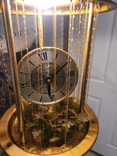 Mastercrafters Lighted Oil Rain Lamp Mastercrafters Clock. Works. 