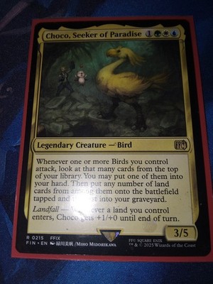 mtg bird commander deck Amazon.com: Final Fantasy Magic The Gathering Commander Deck - Chocobo Bird  - Bant Blue Green White - EDH cEDH - 100 Card - Custom MTG Deck main image 1