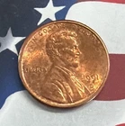 1991-D Lincoln Memorial Cent — photo from another recent sale