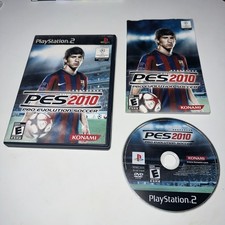 Pro Evolution Soccer PES 2010 Sony Playstation 2 PS2 Complete USA