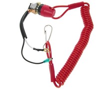 Z&uuml;ndunterbrecher Killswitch Notaus Rei&szlig;leine Roller Motorrad Quad Jetski Enduro