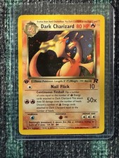 Pokémon Dark Charizard Team Rocket 1st Edition Holo Rare 4/82 English 2000