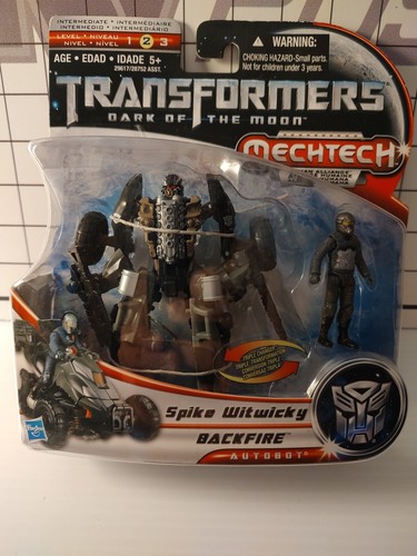 Transformers dark of the moon Backfire Autobot Mechtech New Sealed - Picture 2 of 4