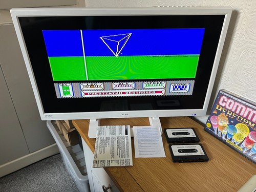Cassette Commodore 64 U.S. Gold Command Performance -👽👾Idée cadeau rétro👾👽 - Photo 20/24