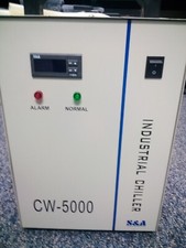 CW-5000DG Industrial Water Chiller for Single 80W/100W CO2 Laser Tube Cooling, 0