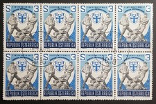 Österreich: SG1916; Internat'l Katholische Mitarbeiterversammlung; 1981; fein gest. 8er Block