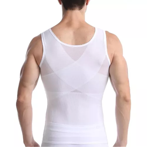 Corsetto superiore uomo miglior dimagrante body shaper trimmer controllo pancia serbatoio cintura maschio - Foto 17 di 31