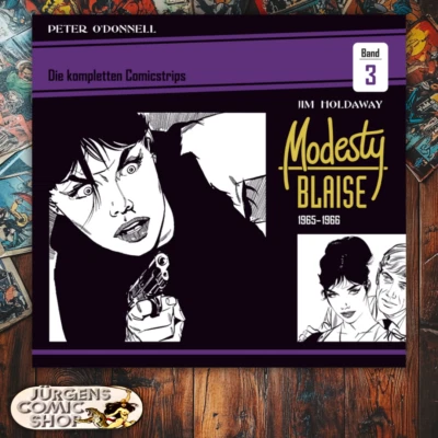 Modesty Blaise #3 - Die kompletten Comicstrips - 1965 - 1966 - Comic - Hardcover - Bild 1 von 2