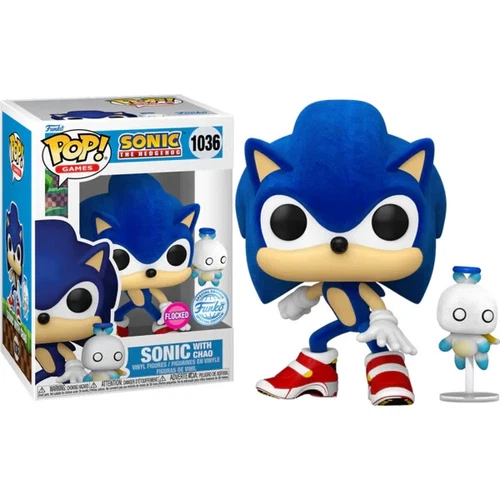 Funko Pop! Sonic The Hedgehog Sonic with Hero Chao #1036 New Sealed