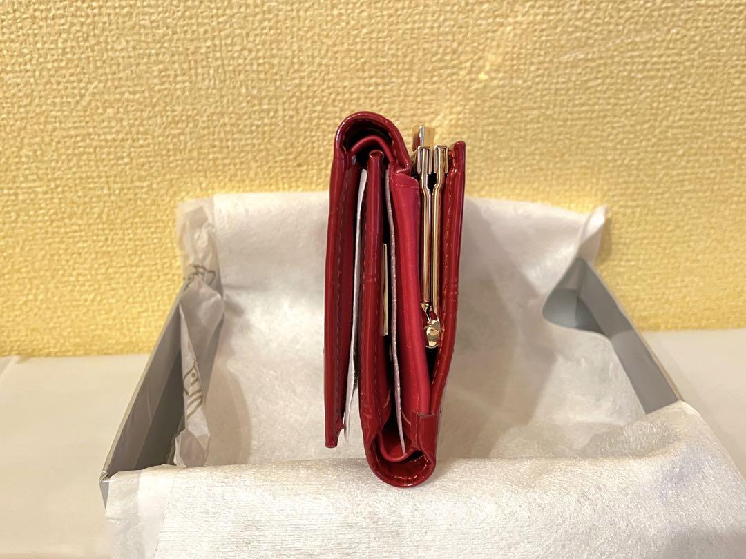Vivienne Westwood Tri fold Wallet Red Enamel Orb | eBay