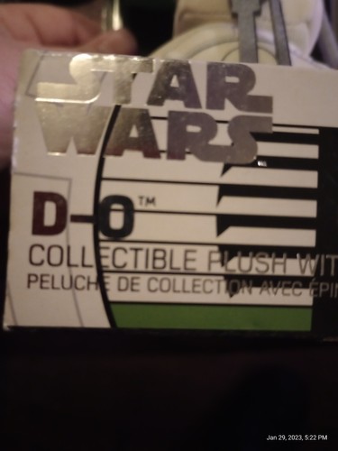 Star Wars The Rise Of Skywalker D-O, Plush New , With Collectable Enamel Pin - Picture 4 of 6