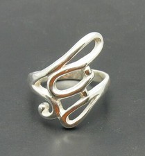 Stylish Sterling Silver Ring Genuine Stamped Solid 925 Empress Handmade