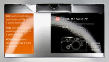 Leica 10546 Box for M7 Set 0.72 9001722 ........... Minty