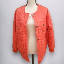 Nwot Orange Puffer Jacket