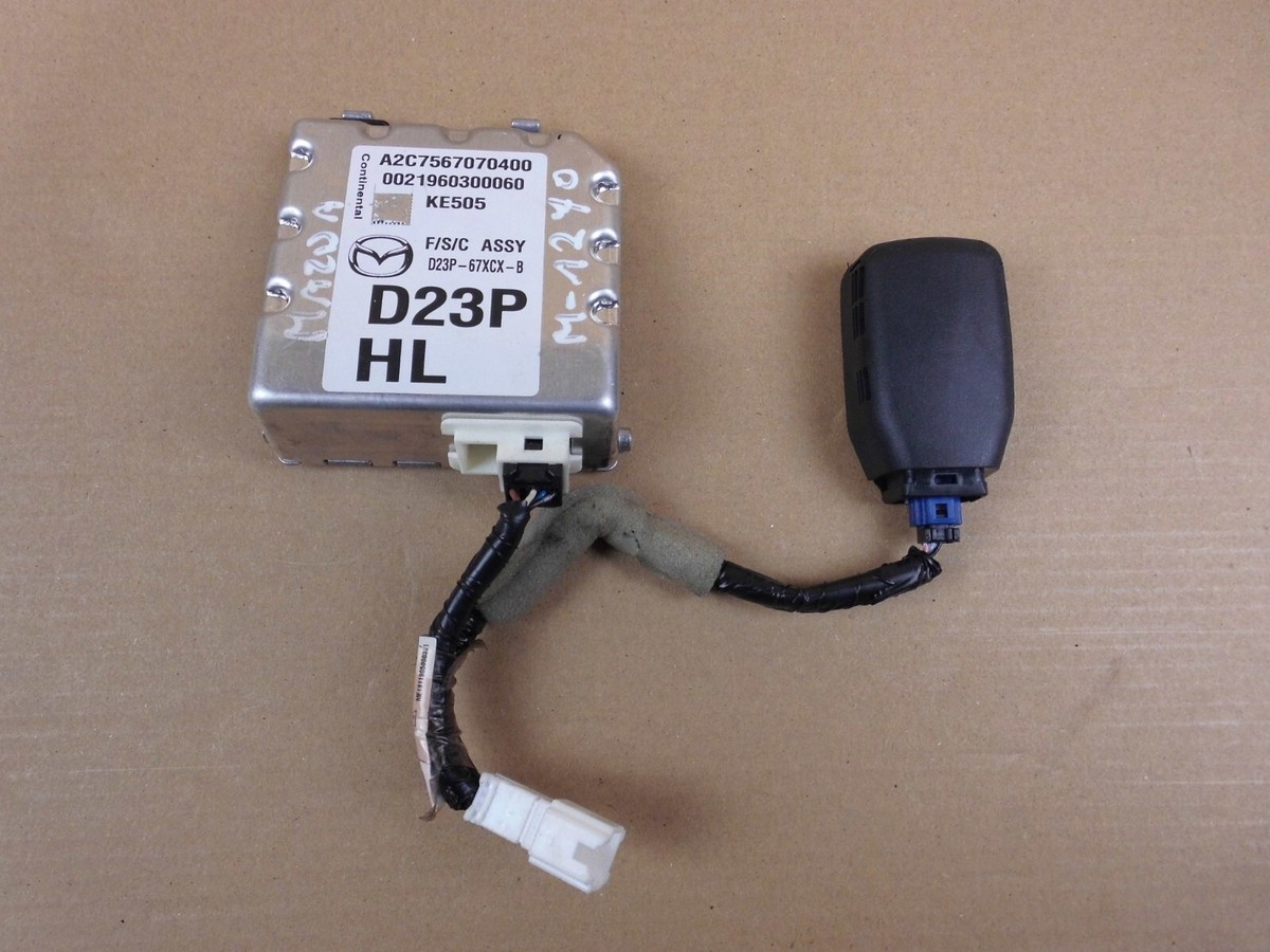 Mazda 2 II MK2 DJ 2019 front camera radar sensor lane D23P